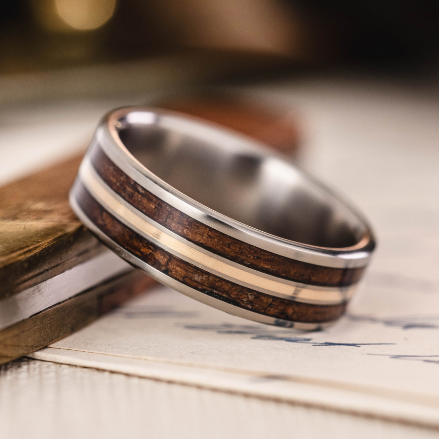 :: Shown in 7mm Wide | Titanium 