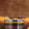 custom-titanium-band-rosewood-fossilized-amber-rustic-and-main