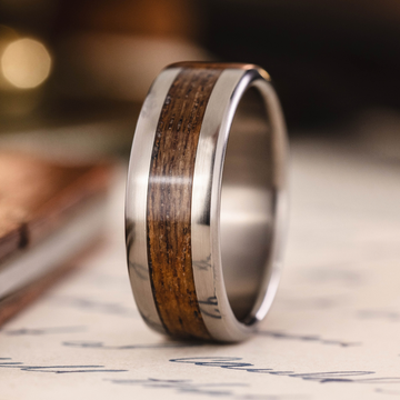 :: Shown in 8mm Wide | Titanium