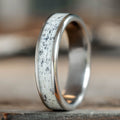     custom-titanium-wedding-band-elk-antler-inlay-rustic-and-main