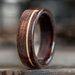         custom-walnut-wood-ring-14k-yellow-gold-inlay-rustic-and-main