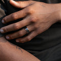 ::Shown in 8mm Wide | Rose Gold