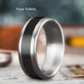 Custom Design - Single Inlay Ring -j2atsf