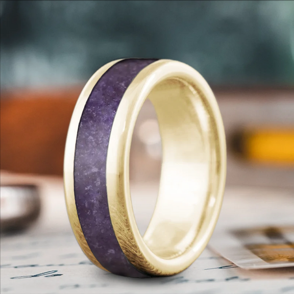 Custom Design - Single Inlay Ring -3v0cn5
