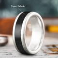 Custom Design - Single Inlay Ring -89g12u