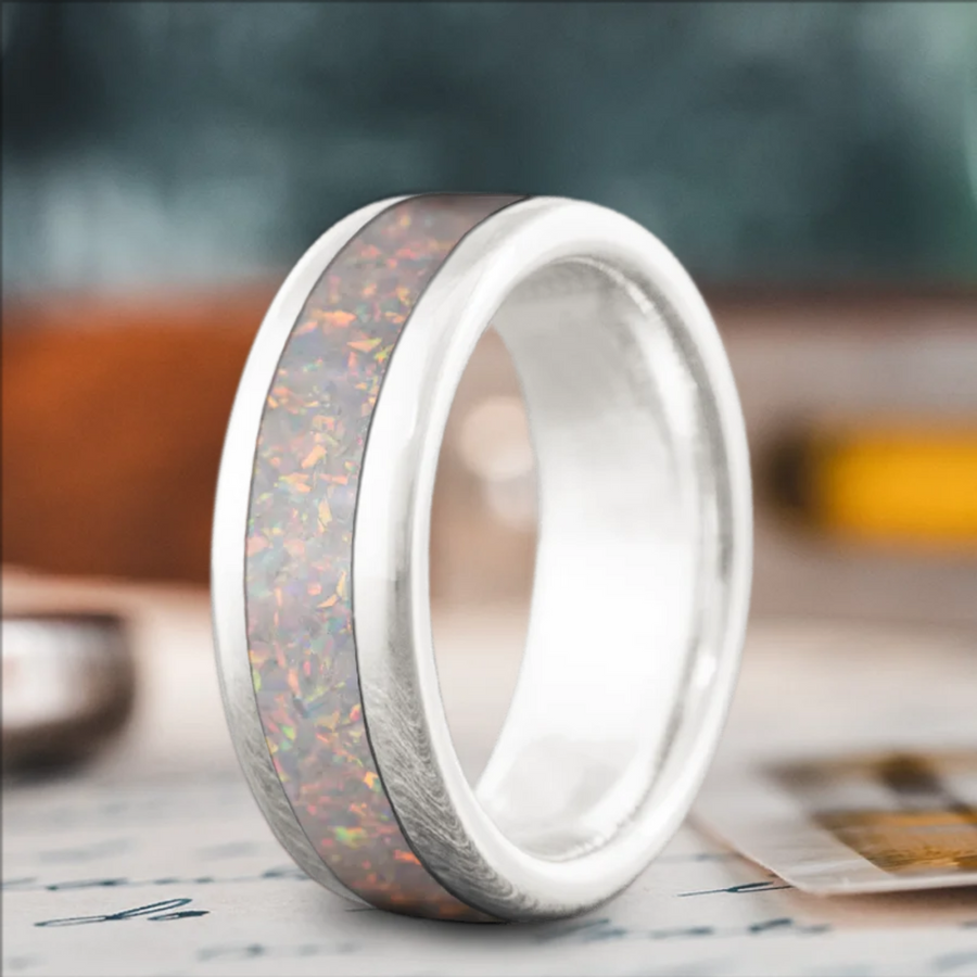 Custom Design - Single Inlay Ring -uvo5u3