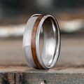 Custom Design - Single Offset Inlay Ring -ysdqbu