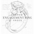 Custom Engagement Ring - u38kj6