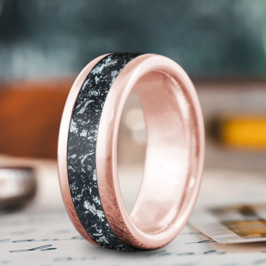Custom Design - Single Inlay Ring -cpdqiy