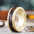 Custom Design - Single Inlay Ring -7ld5fz
