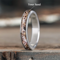 Custom Design - Womens Single Inlay Ring -idov3b