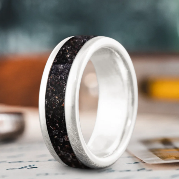 Custom Design - Single Inlay Ring -z785v5