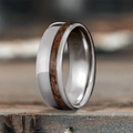 Custom Design - Single Offset Inlay Ring -s6iuw3