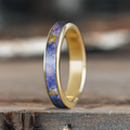 Custom Design - Womens Single Inlay Ring -ciy1mx