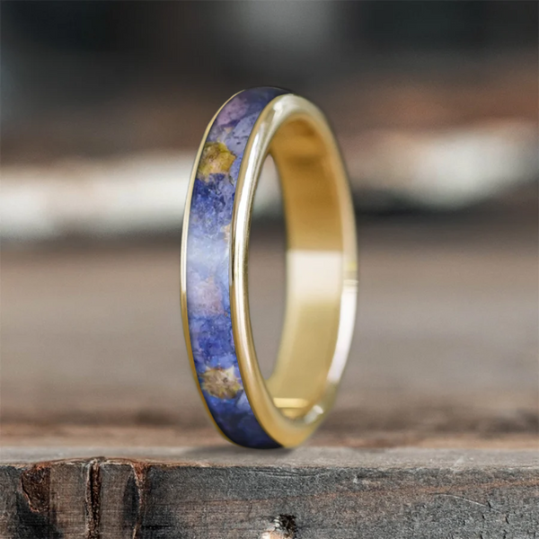 Custom Design - Womens Single Inlay Ring -ciy1mx