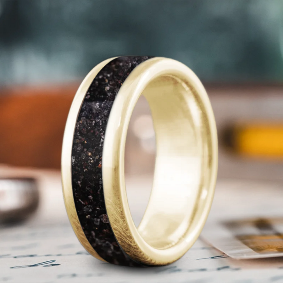 Custom Design - Single Inlay Ring -yxto32