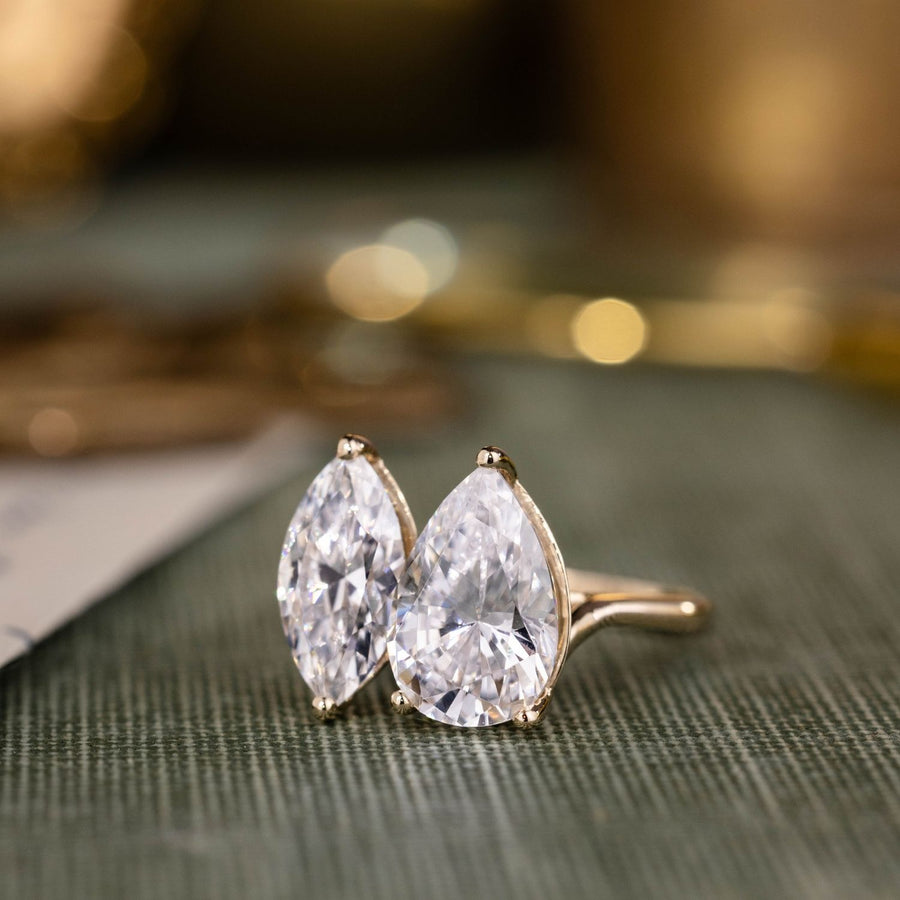 diamond-toi-et-moi-two-stone-diamond-engagement-ring-marquise-pear-shaped-the-seraphina-rustic-and-main