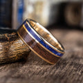 :: The Guide shown in 8mm Wide | Yellow Gold 
