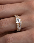 The Dorothy & Arabella Bridal Set Rustic and Main 
