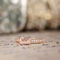 east-west-emerald-cut-peach-morganite-14k-rose-gold-engagement-ring-diamond-pave-setting-rustic-and-main