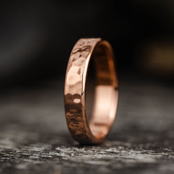:: Shown in 4mm Wide | Rose Gold