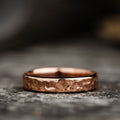 edisto-womens-hammered-rose-gold-wedding-band