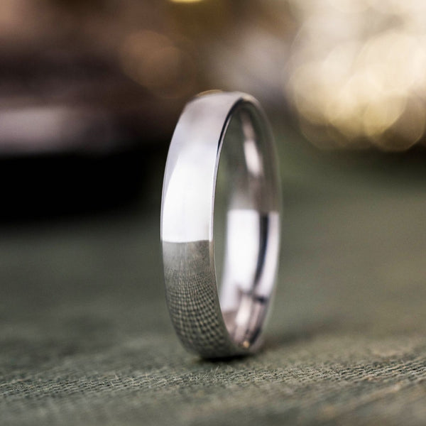 :: Shown in 4mm Wide | White Gold 