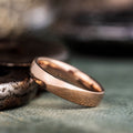 :: Shown in 4mm Wide | Rose Gold 