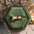 :: Shown in 4mm Wide | Yellow Gold
