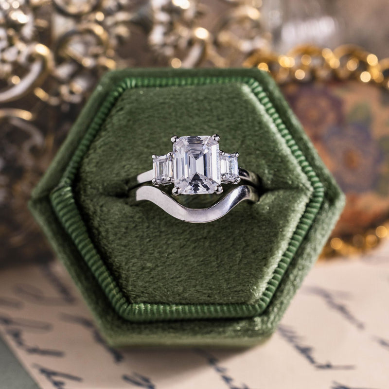 emerald-cut-diamond-three-stone-engagement-ring-emerald-cut-diamond-side-stones-the-marlowe-rustic-and-main