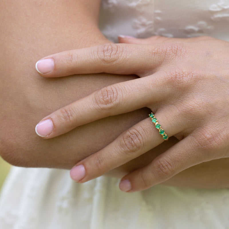 emerald-gold-half-eternity-band-the-emerwyn-rustic-and-main