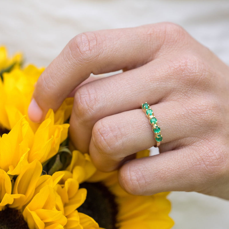 emerald-gold-half-eternity-band-the-emerwyn-rustic-and-main