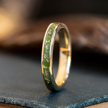 :: Shown in 4mm Wide | Yellow Gold 
