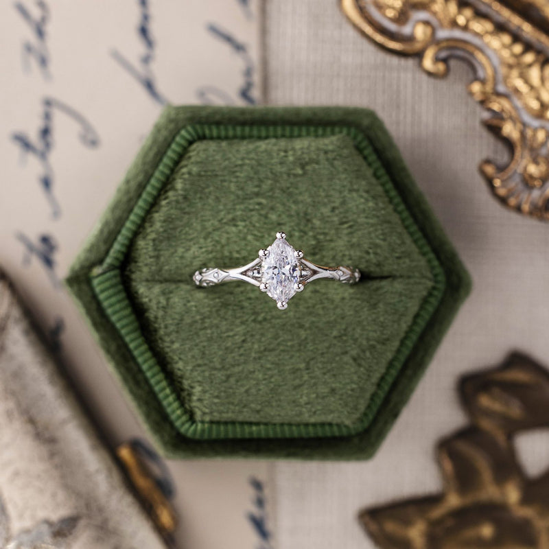 ethereal-marquise-diamond-engagement-ring-delicate-filigree-the-amdir-rustic-and-main