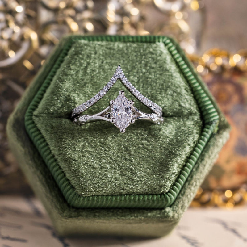 ethereal-marquise-diamond-engagement-ring-delicate-filigree-the-amdir-rustic-and-main