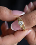 fleuris-alouette-contour-wedding-band-ring-engagement-ring-bridal-set-rustic-and-main