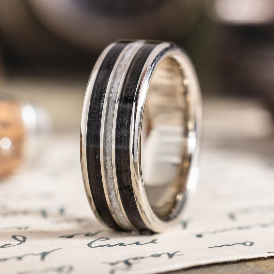 :: Shown in 8mm Wide | White Gold 