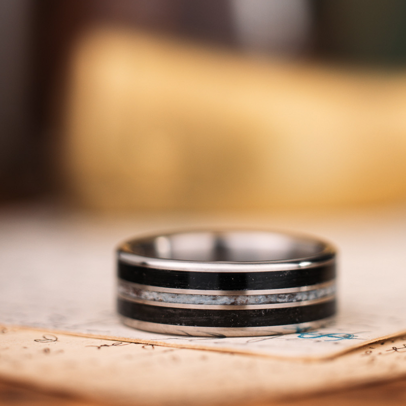frontiersman-mens-titanium-wedding-band-whiskey-barrel-elk-antler-size-12-8mm-wide