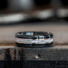 frontiersman-whiskey-barrel-antler-ring-14k-white-gold-dual-inlays-rustic-and-main-wedding-bands