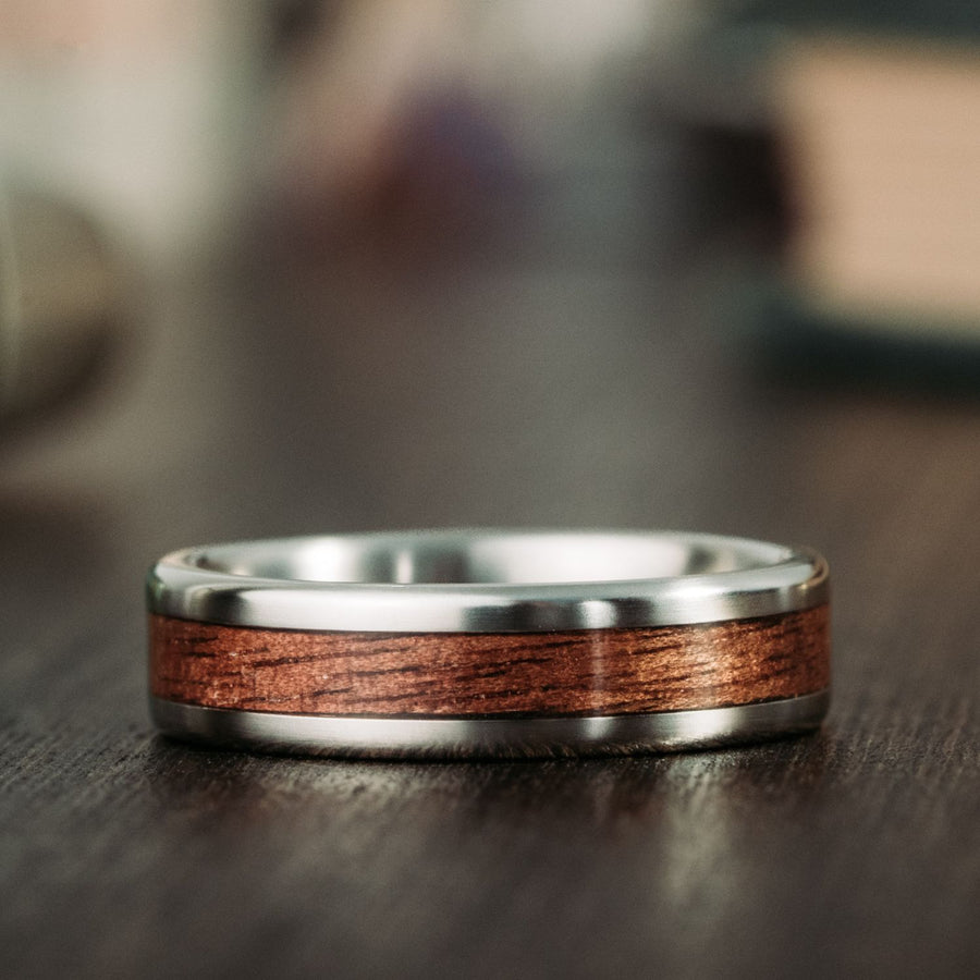 :: Shown in 6mm Wide | Titanium