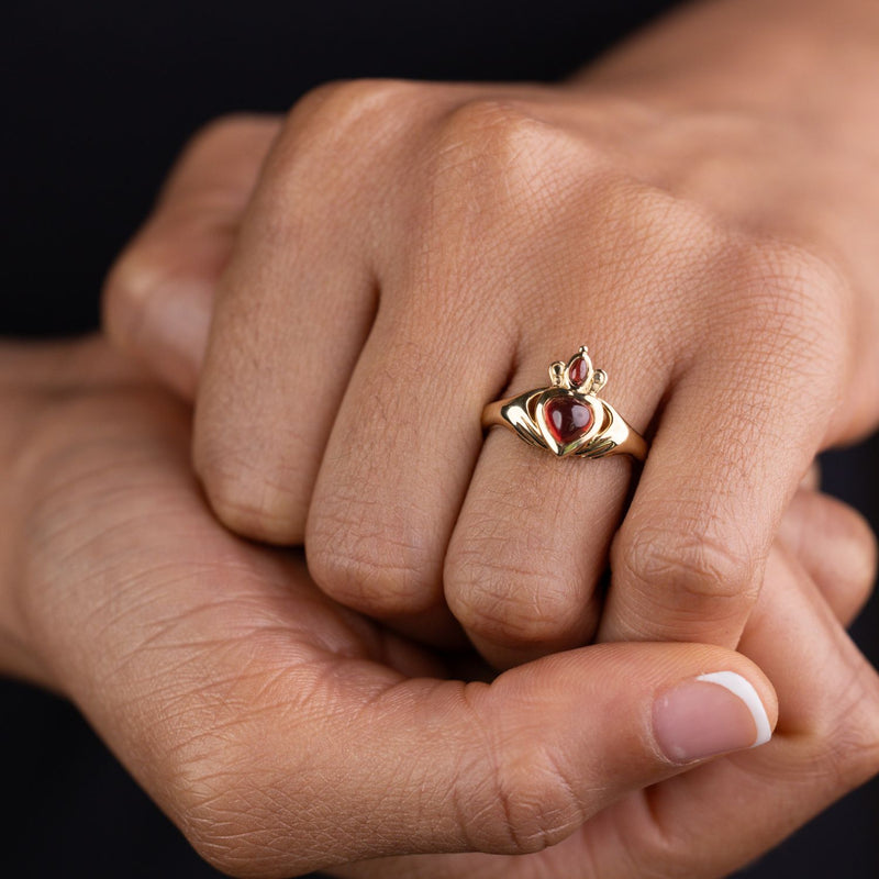 garnet-gold-claddagh-engagement-ring-the-maeve-rustic-and-main