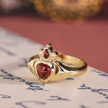 garnet-gold-claddagh-engagement-ring-the-maeve-rustic-and-main