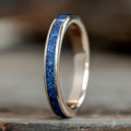 ::Shown in 3mm White Gold. Actual Product is 10K Yellow Gold 4mm Wide.