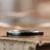 The Spirit of Sonora & The Helen - Black Whiskey Barrel Sterling Silver Wedding Ring Set