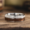 ::Shown in Titanium | 8mm Wide | Medium Antler