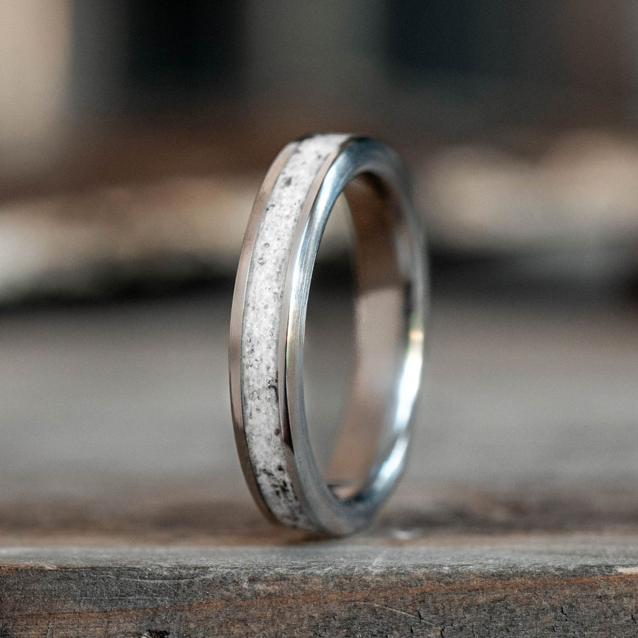 :: Shown in 4mm Wide | Titanium 