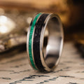 in-stock-custom-mens-titanium-ring-obsidian-malachite-size-11-7mm-wide