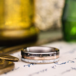 in-stock-custom-titanium-ring-mother-of-pearl-14k-rose-gold-inlay-black-mother-of-pearl-size-7-75-6mm-wide-rustic-and-main