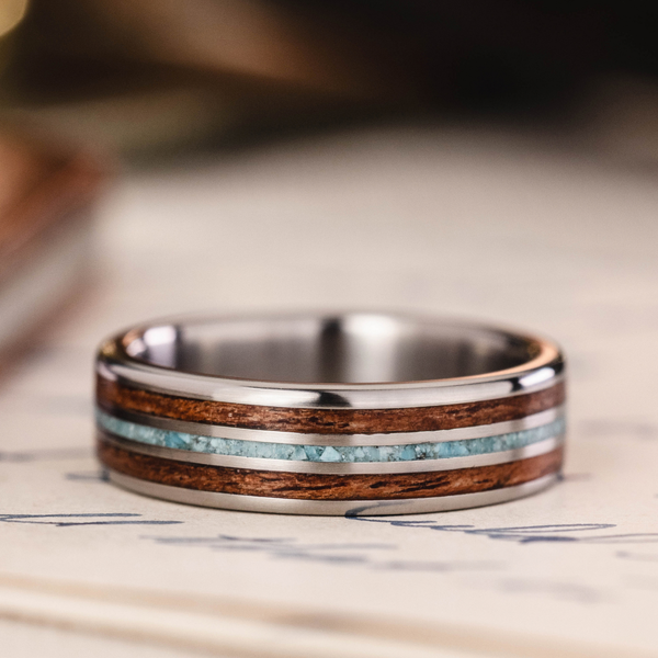 :: Shown in 6mm Wide | Titanium