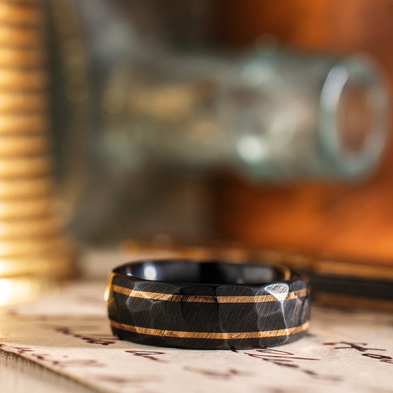 in-stock-the-apollo-renegade-noir-mens-hammered-black-titanium-wedding-band-dual-outer-yellow-gold-inlays-size-12-5-8mm-wide_1